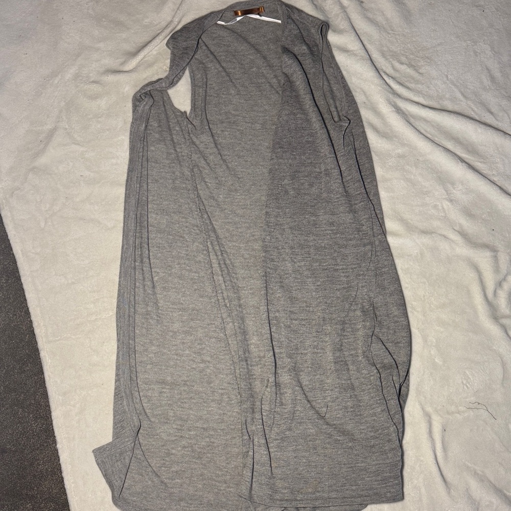 Belldini Light Gray Knit Top